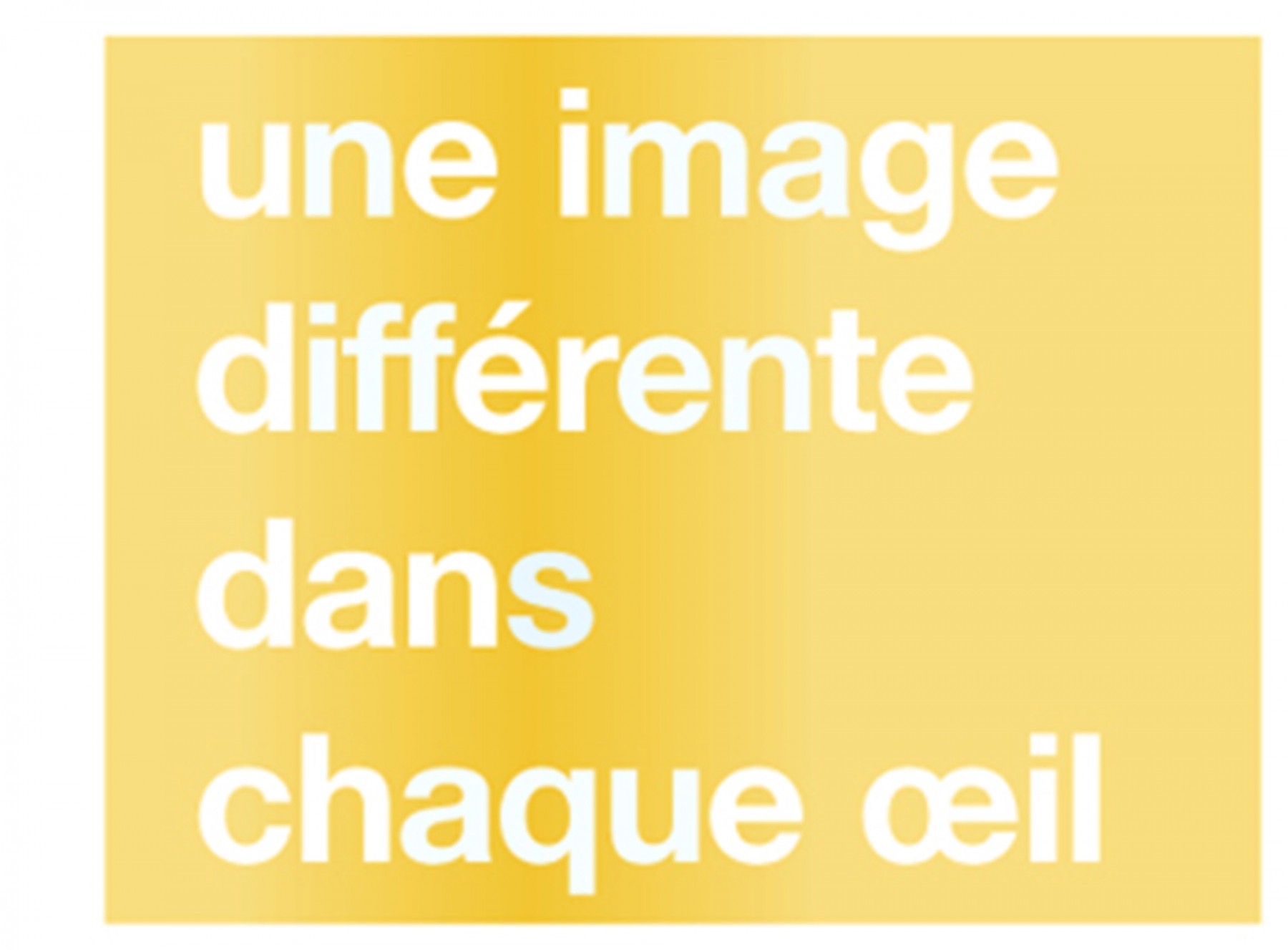 Une Image Différente...